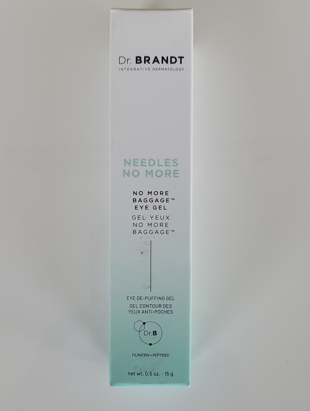 Dr. Brandt Needles No More Eye Gel in Mint and White